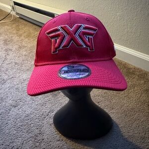 Red PXG Adjustable Golf Cap